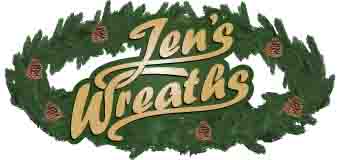 McFadden Enterprises, LLC. Jen&apos;s Wreaths Logo