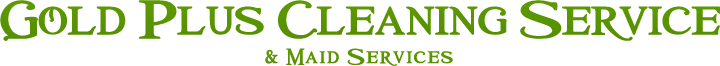 Gold Plus Cleaning Service &amp; Maid Services Logo