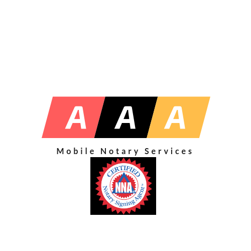 AAA Mobile Notary Services Logo