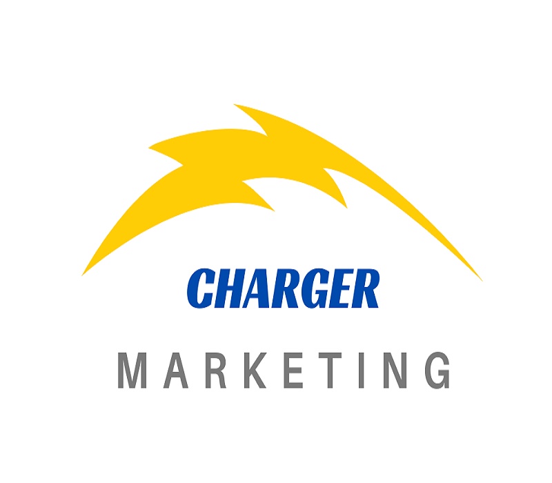 Little Rock Web Design  Charger Marketing Logo