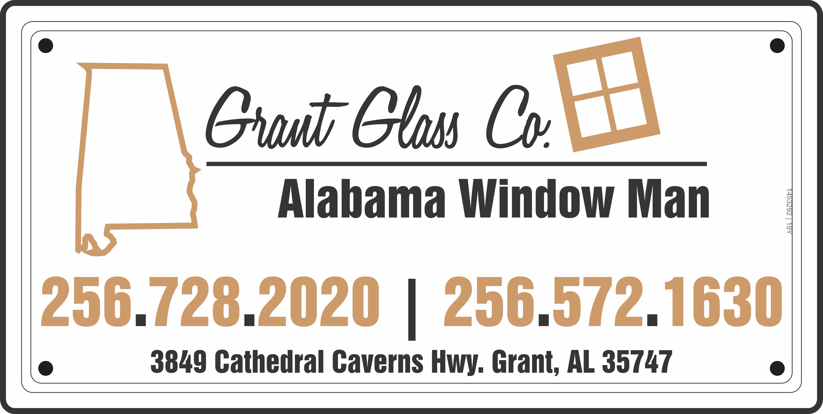 Alabama Window man Logo