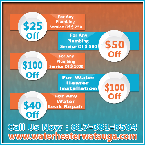 Water Heater Watauga TX Logo