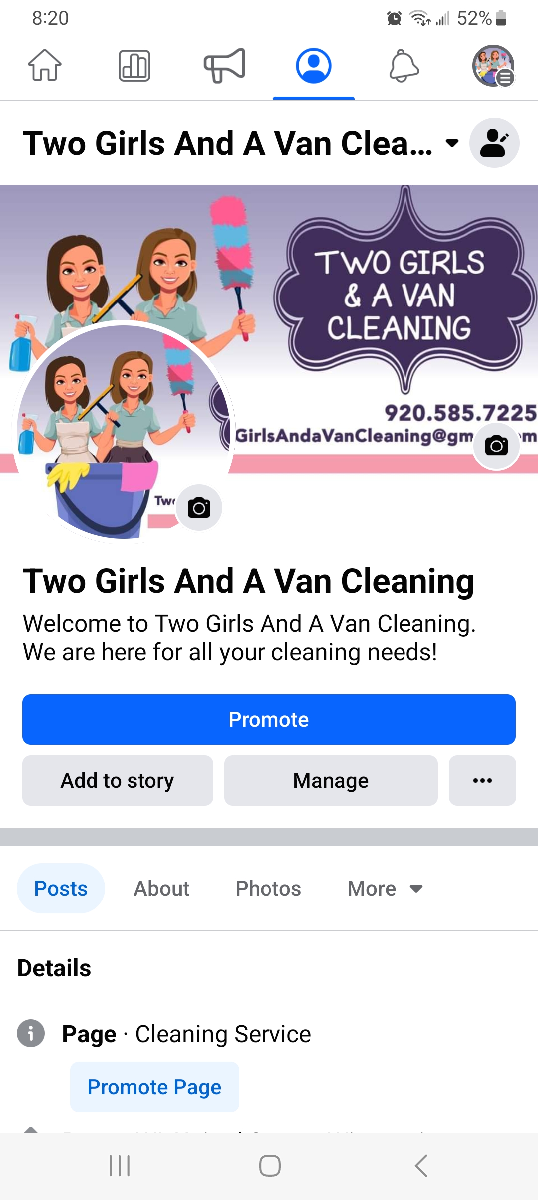 Two Girls And A Van Cleaning Logo