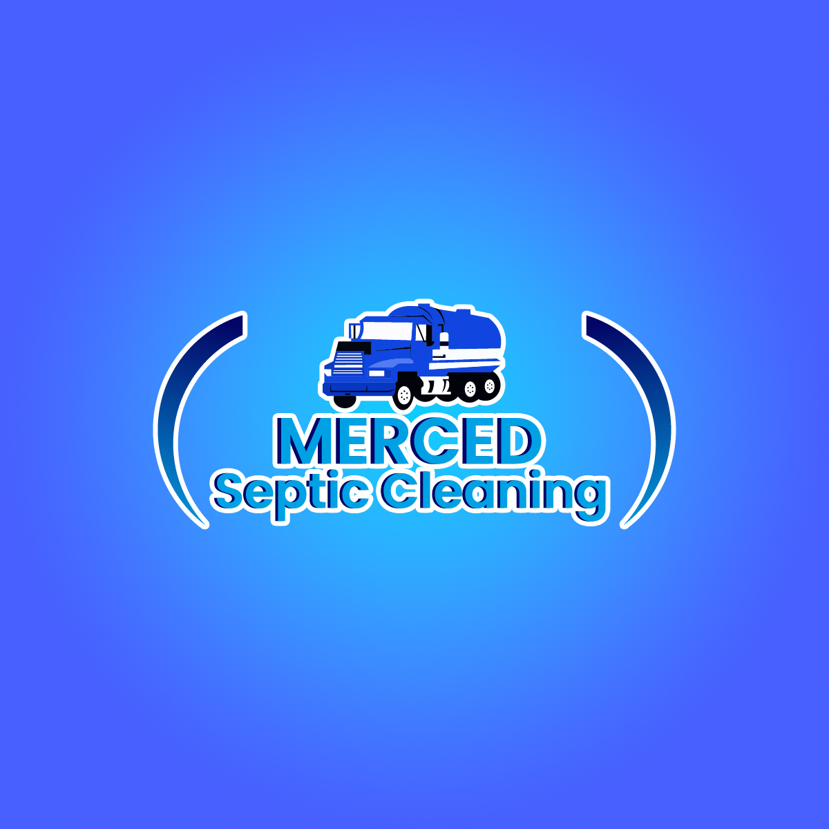 Merced Septic Cleaning Logo