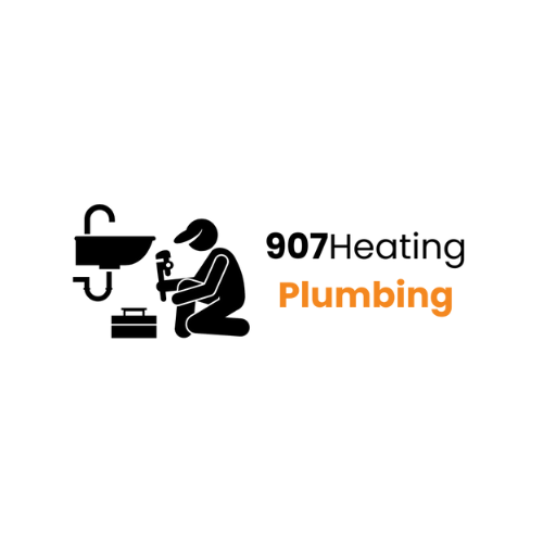 907 Heating &amp; Plumbing Logo