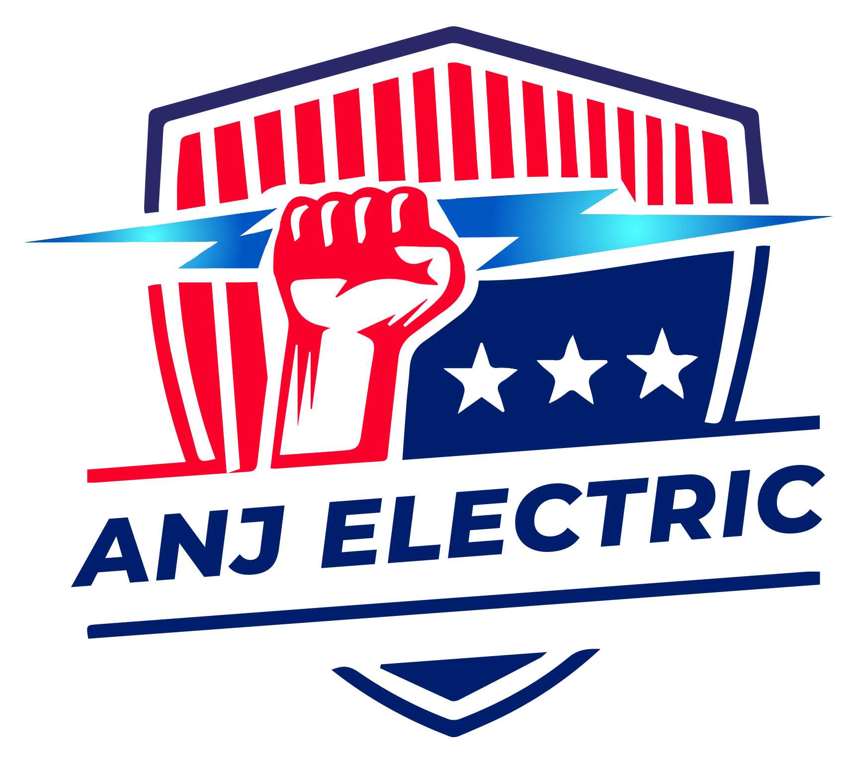 ANJ Electrician Logo