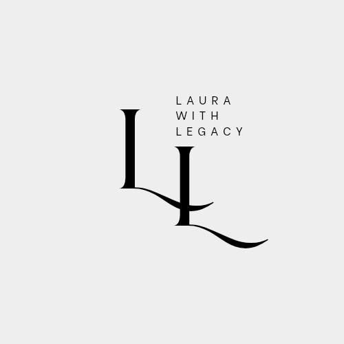 Laura with Legacy Logo