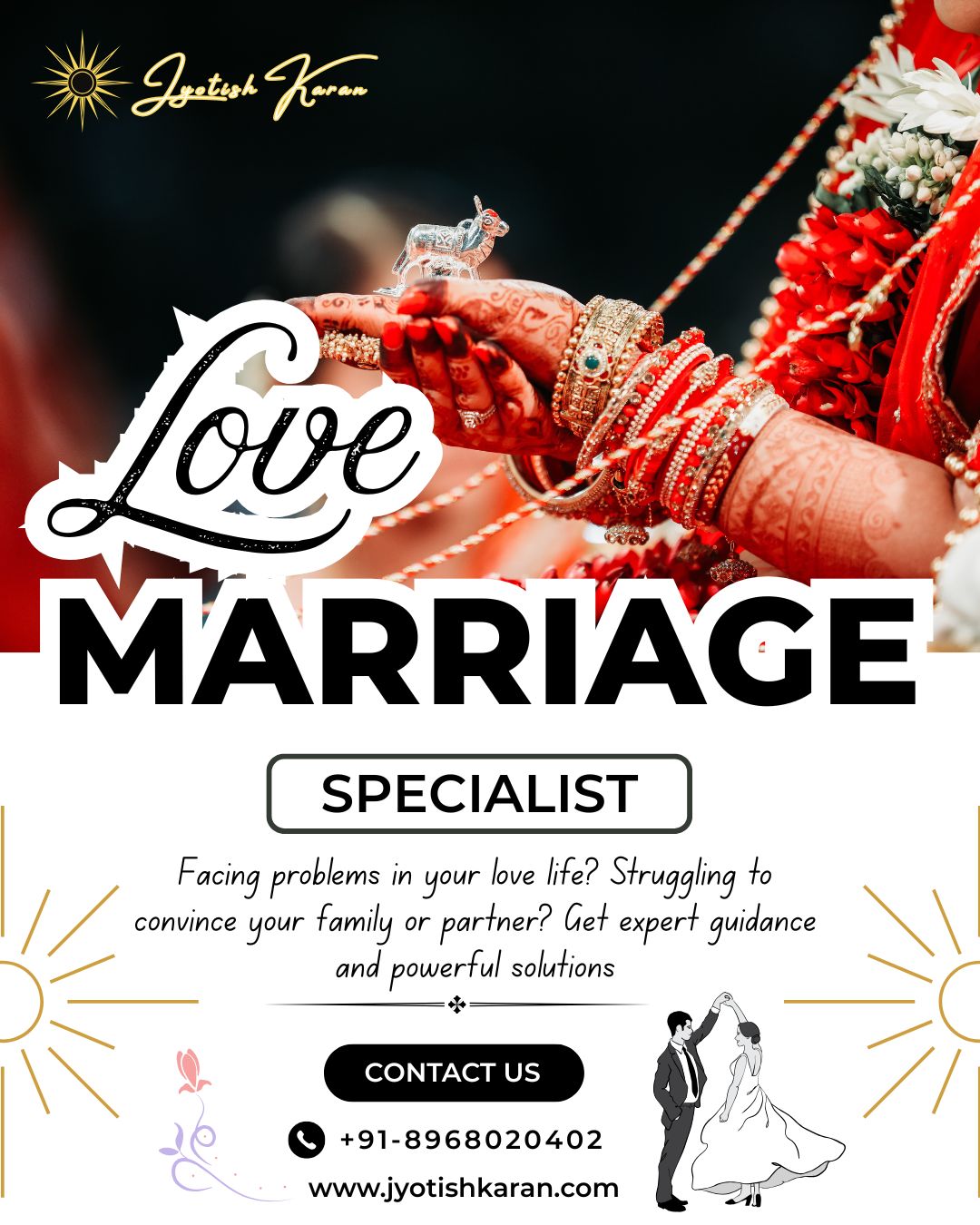 Love Marriage Specialist Logo