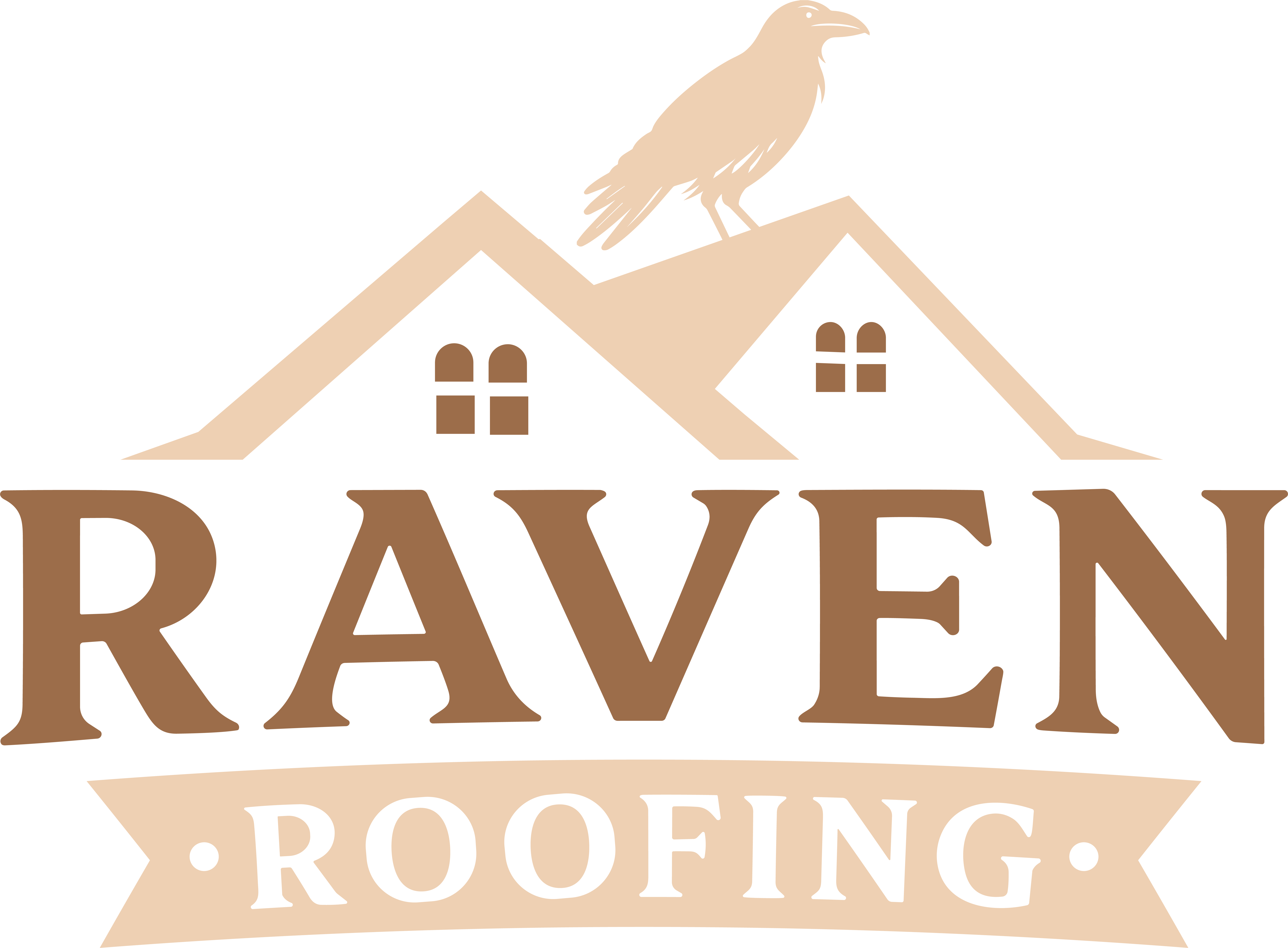 Raven Roofing Beaverton Logo