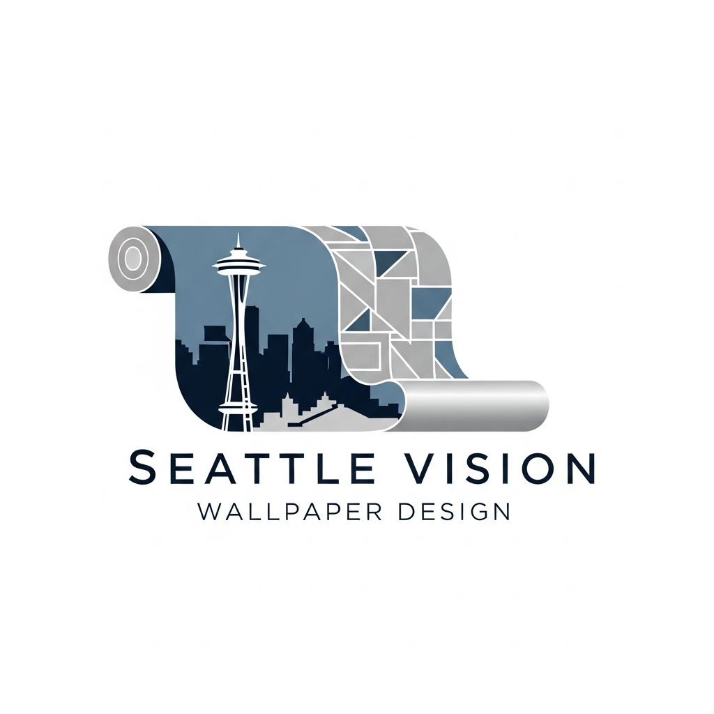 Seattle Vision Wallpaper Design Logo