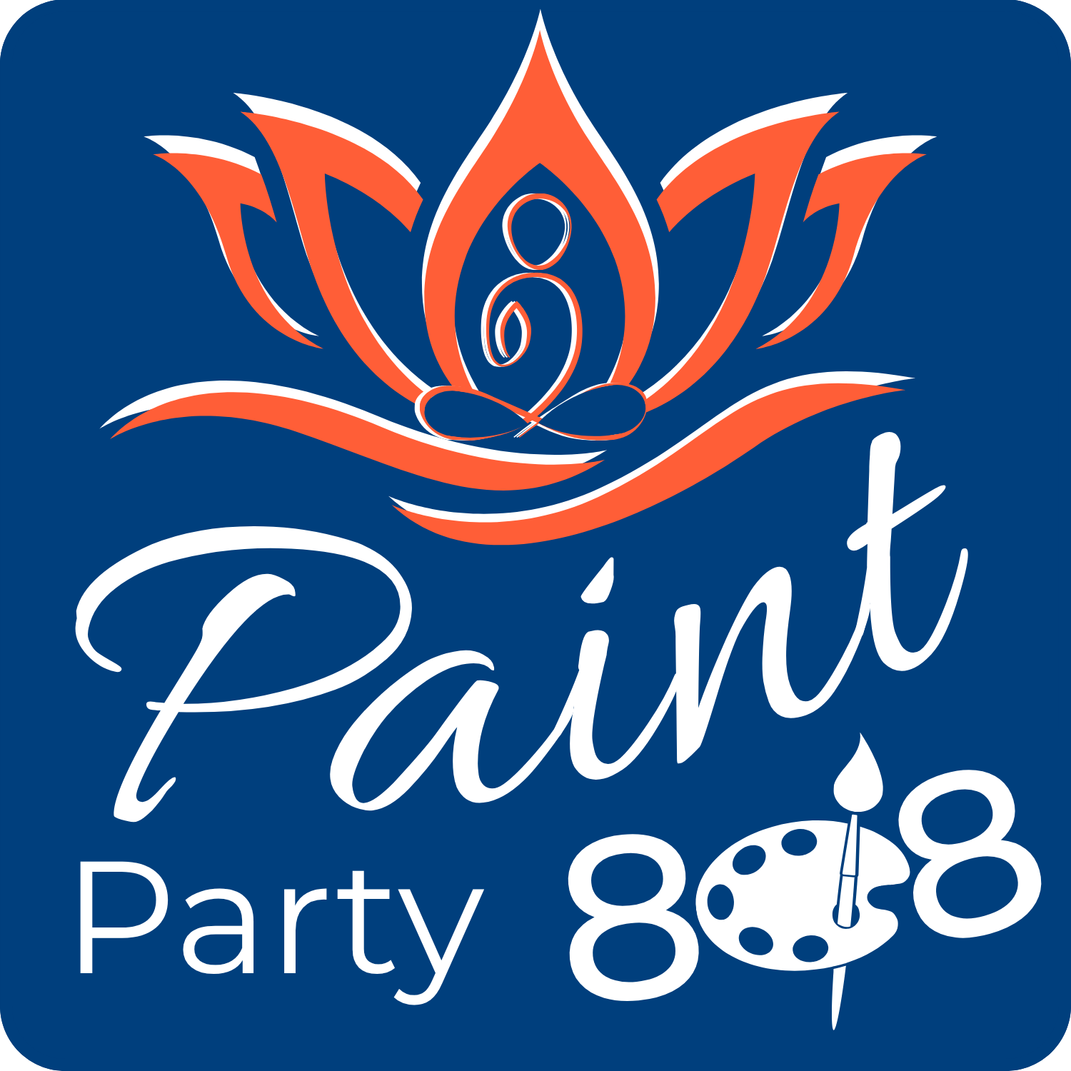 Paint Party 808 Logo
