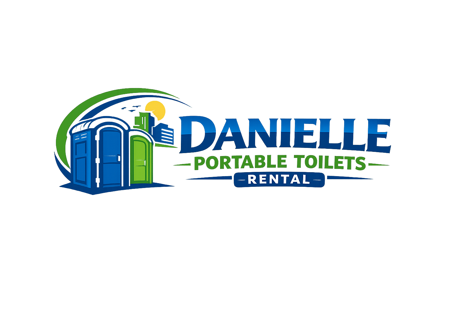Danielle Portable Toilets Rental Logo