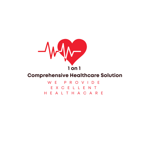 1 on 1 Comprehensive Healthcare Solution Logo