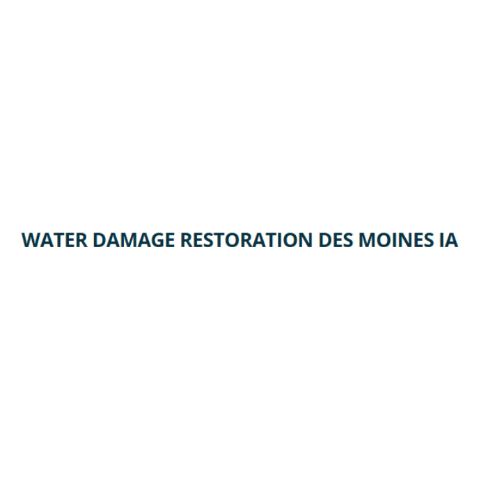 Water Damage Restoration Des Moines IA Logo