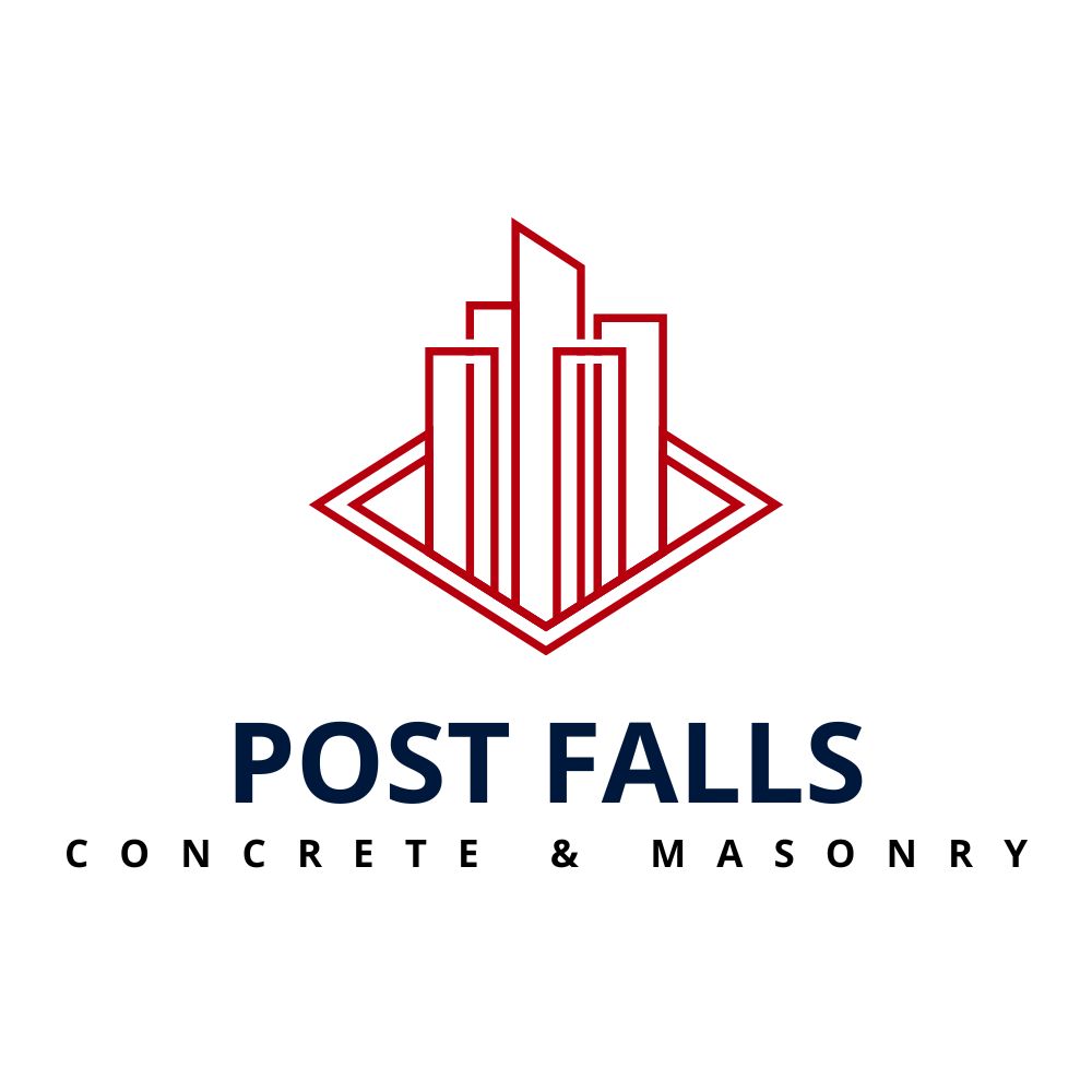 Post Falls Concrete &amp; Masonry Logo