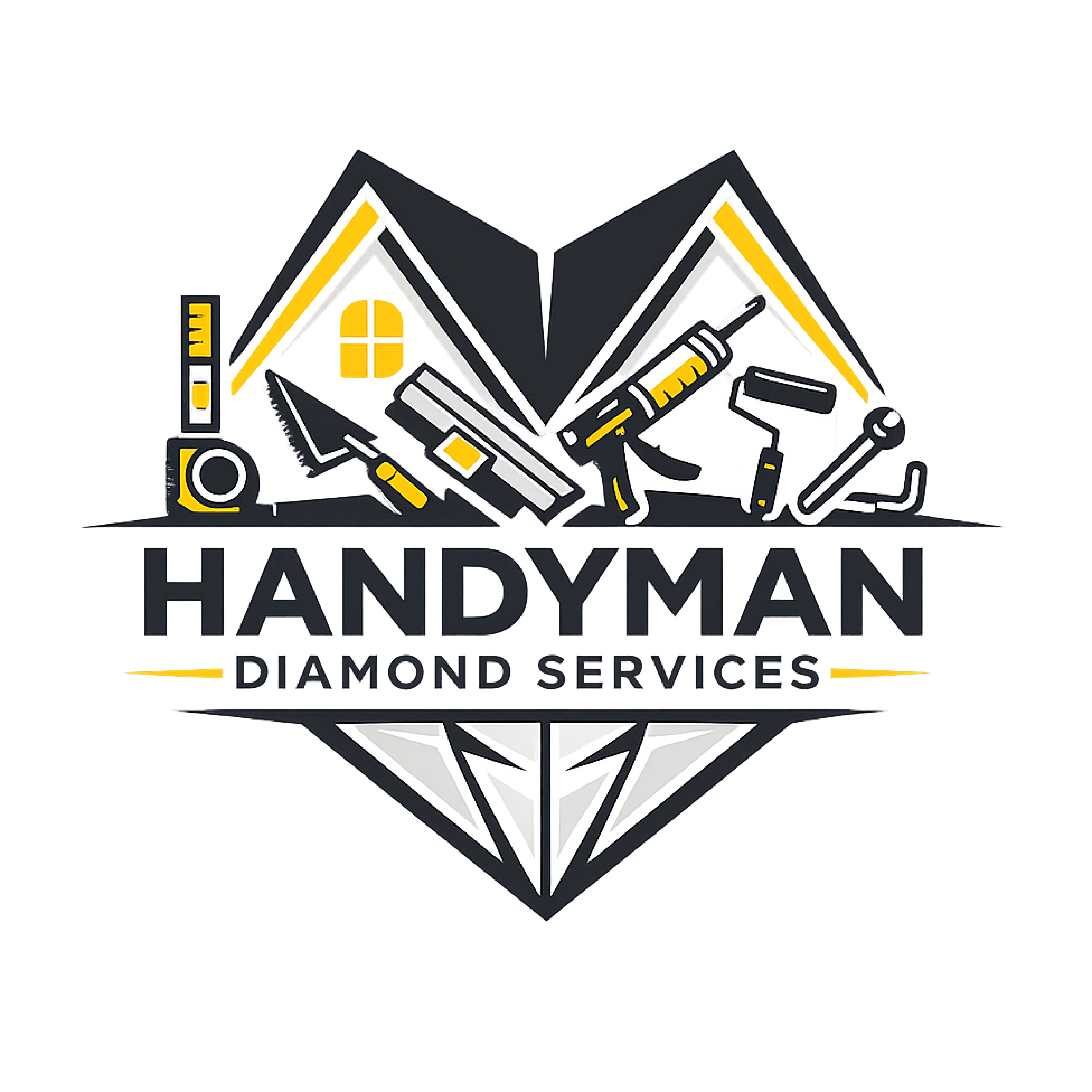 Handyman Diamond services Logo