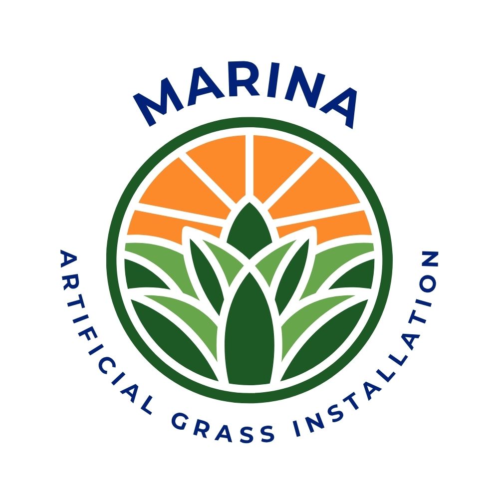 Marina Artificial Grass Installation Logo