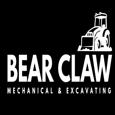 Bear Claw Mechanical &amp; Excavating Logo