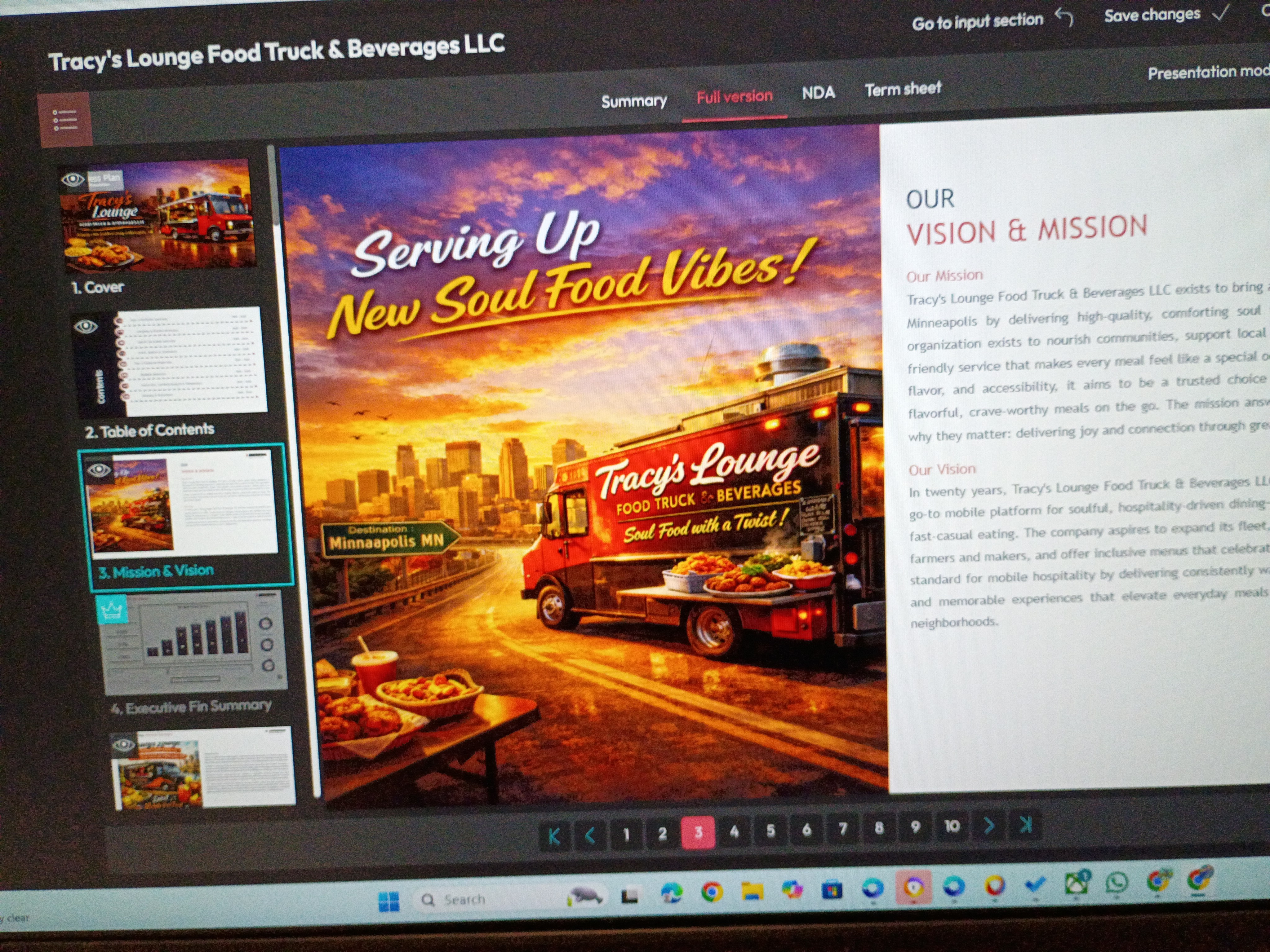 Tracy's Lounge Soul Truck & Beverage's LLC