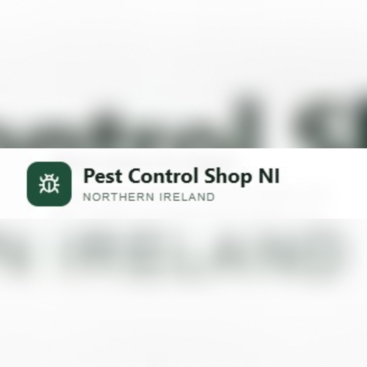 Pest Control Shop NI Logo