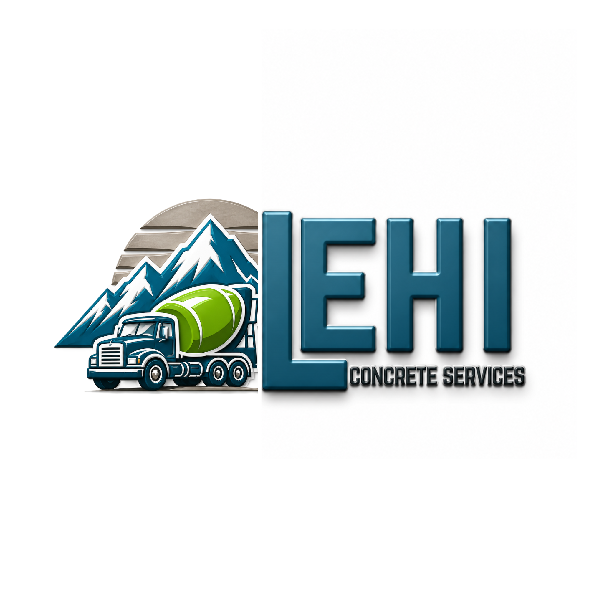 Lehi Concrete Services Logo