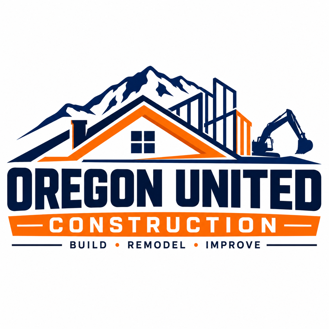 Oregon United Construction Logo