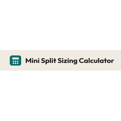 Mini Split Sizing Calculator