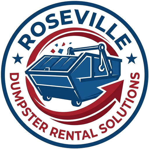 Roseville Dumpster Rental Solutions Logo