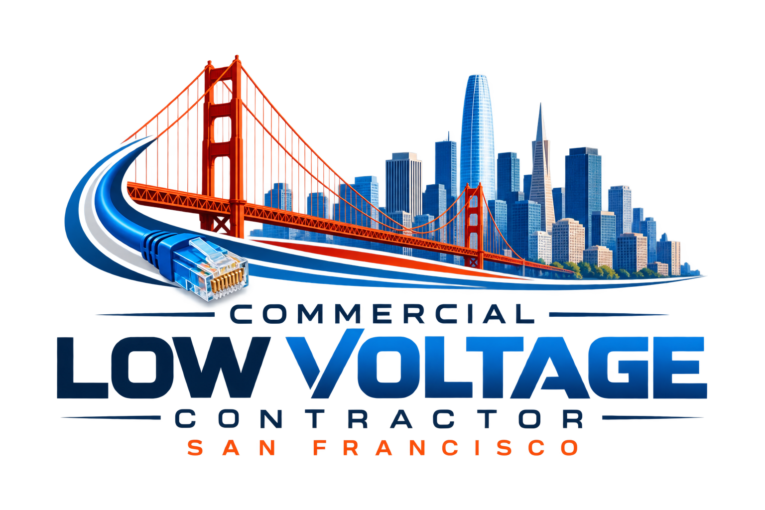Commercial Low Voltage Contractor San Francisco Logo