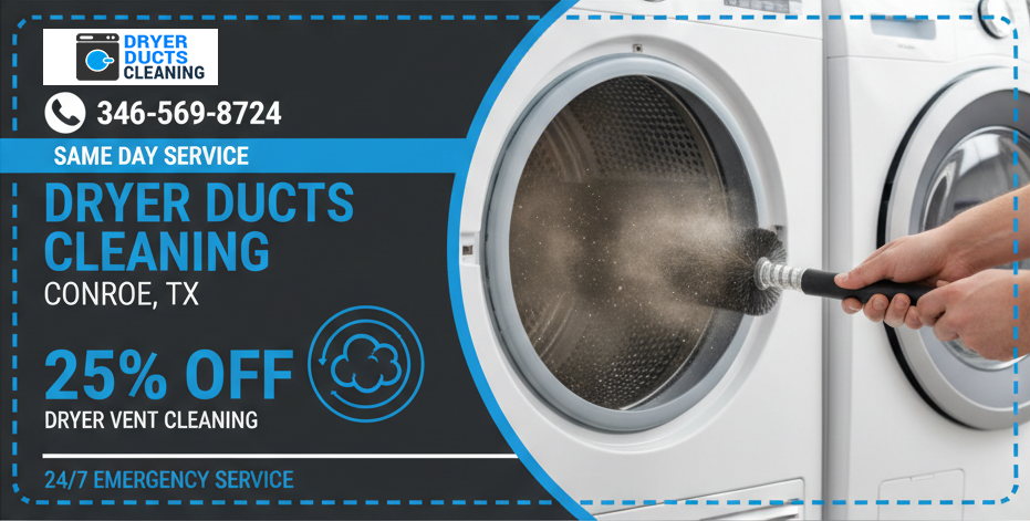 Conroe Dryer Duct Cleaning TX