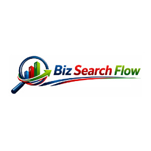 Biz Search Flow - Streamlined Local Business Search Across Every US City Logo