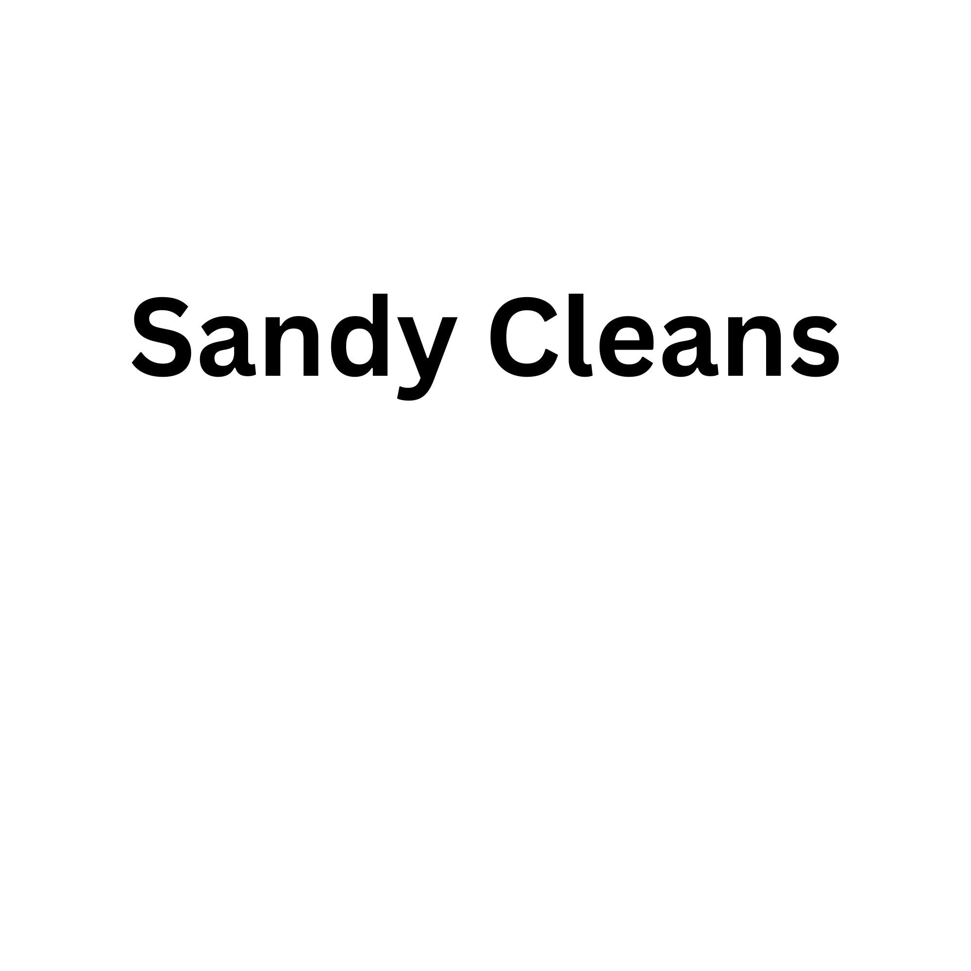 Sandy Cleans Logo