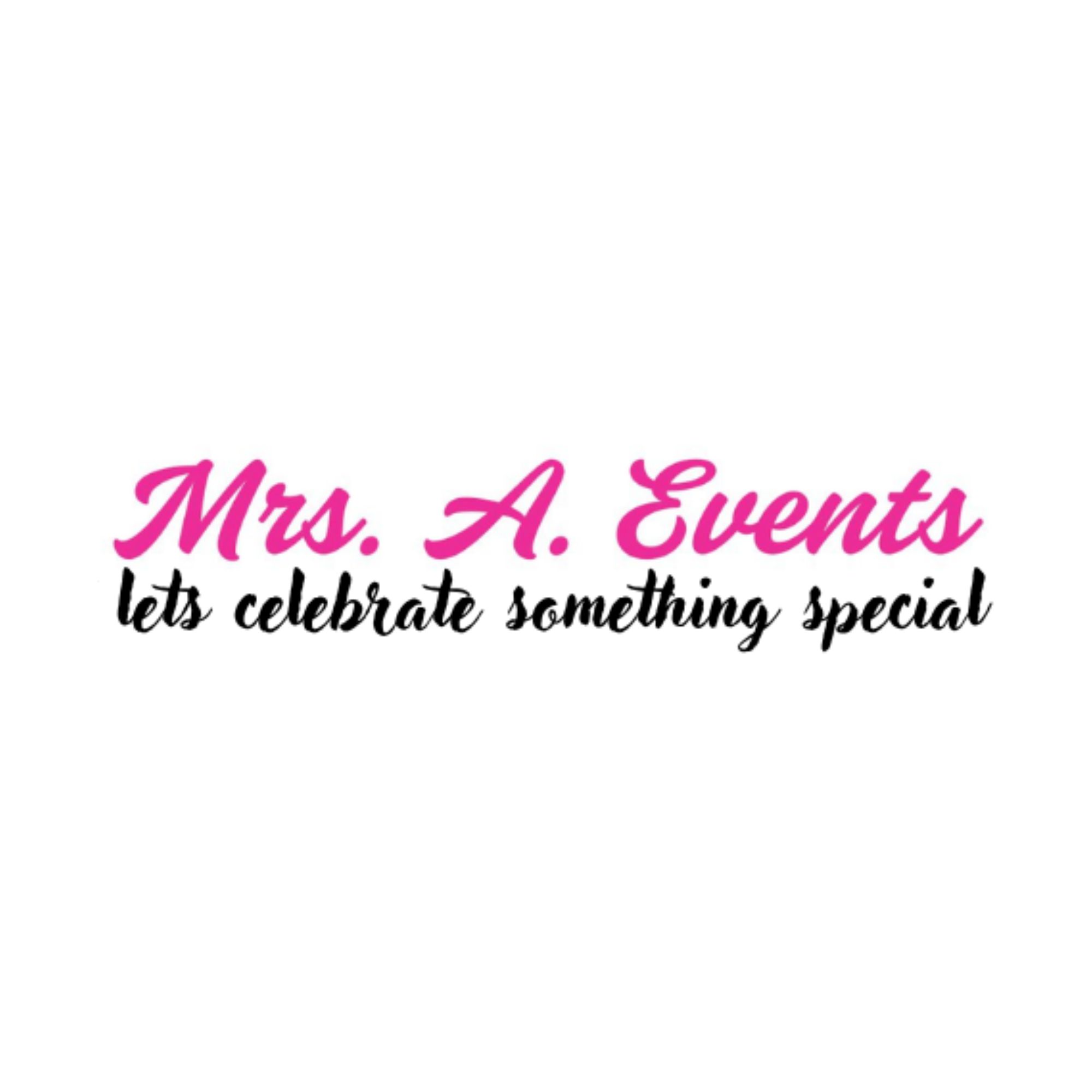 Mrs A Events Logo