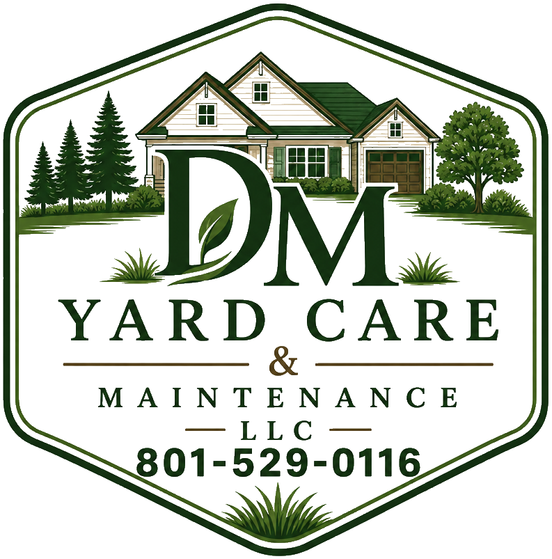 DM Yard Care &amp; Maintenance Logo