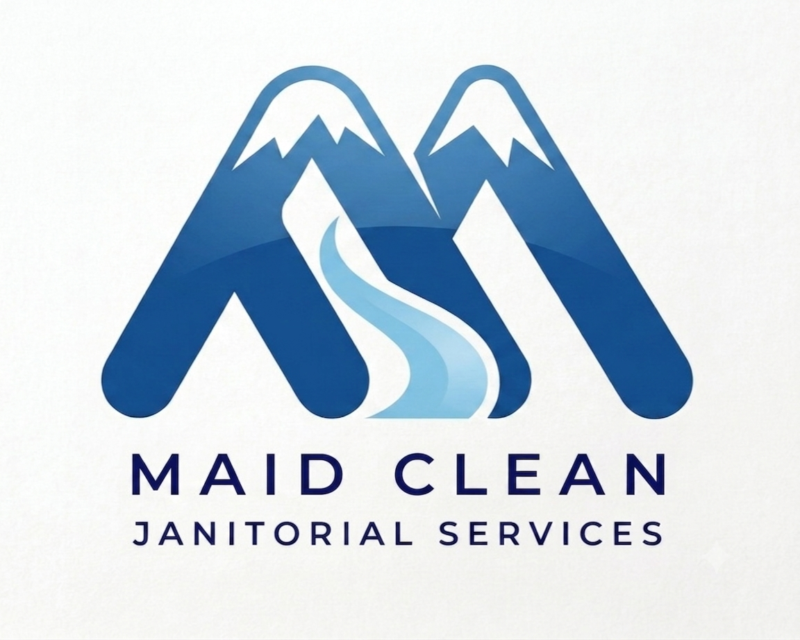 Maid Clean Janitorial Services Logo