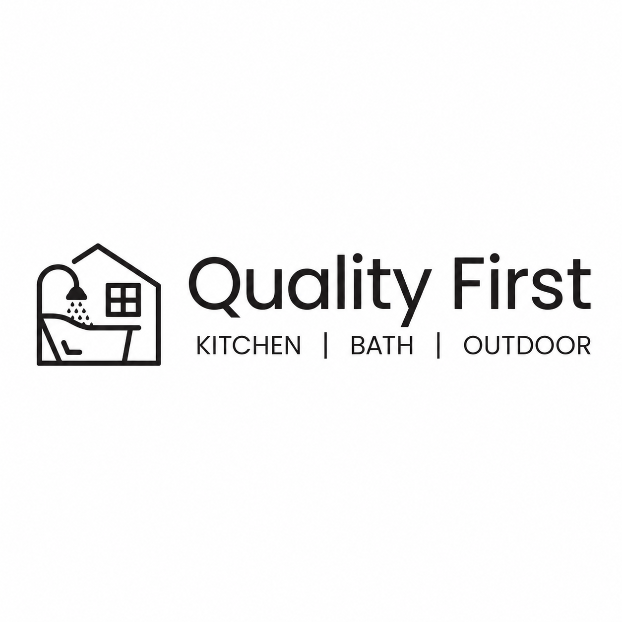 Quality First Kitchen, Bath, and Outdoor Logo