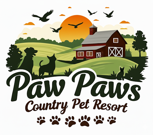 Paw Paws Country Pet Resort Logo