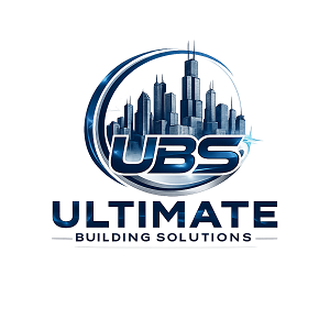 ULTIMATE BUILDING SOLUTIONS  UBS GARAGE REPAIR SERVICES Logo
