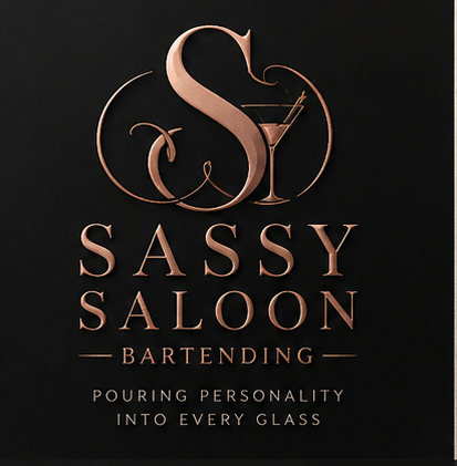 Sassy Saloon Bartending Logo